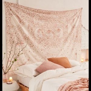 Urban Outfitters Stardust Tapestry - GOLD